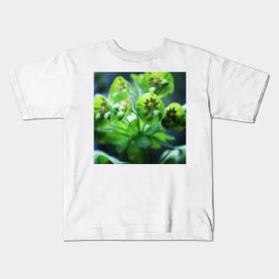 Green euphorbia Kids T-Shirt